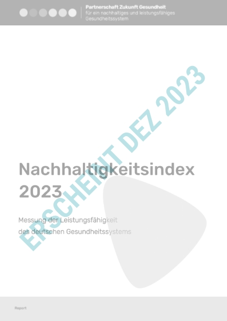 Cover-Bild des kommenden Nachhaltigkeitsindex 2023